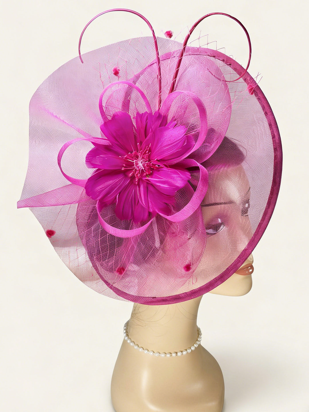 Elegant Fascinator Garden Wedding
