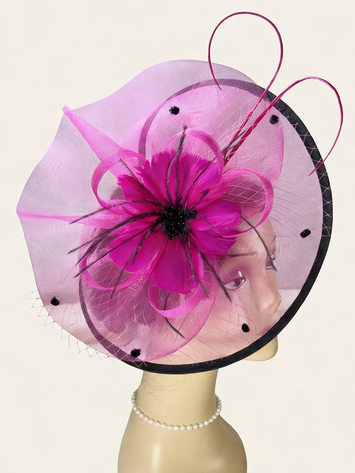Elegant Fascinator Garden Wedding