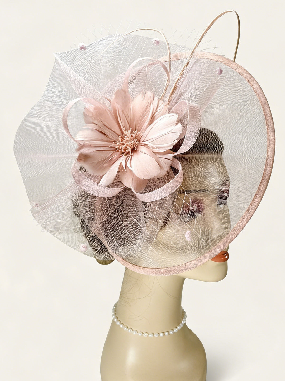 Elegant Fascinator Garden Wedding
