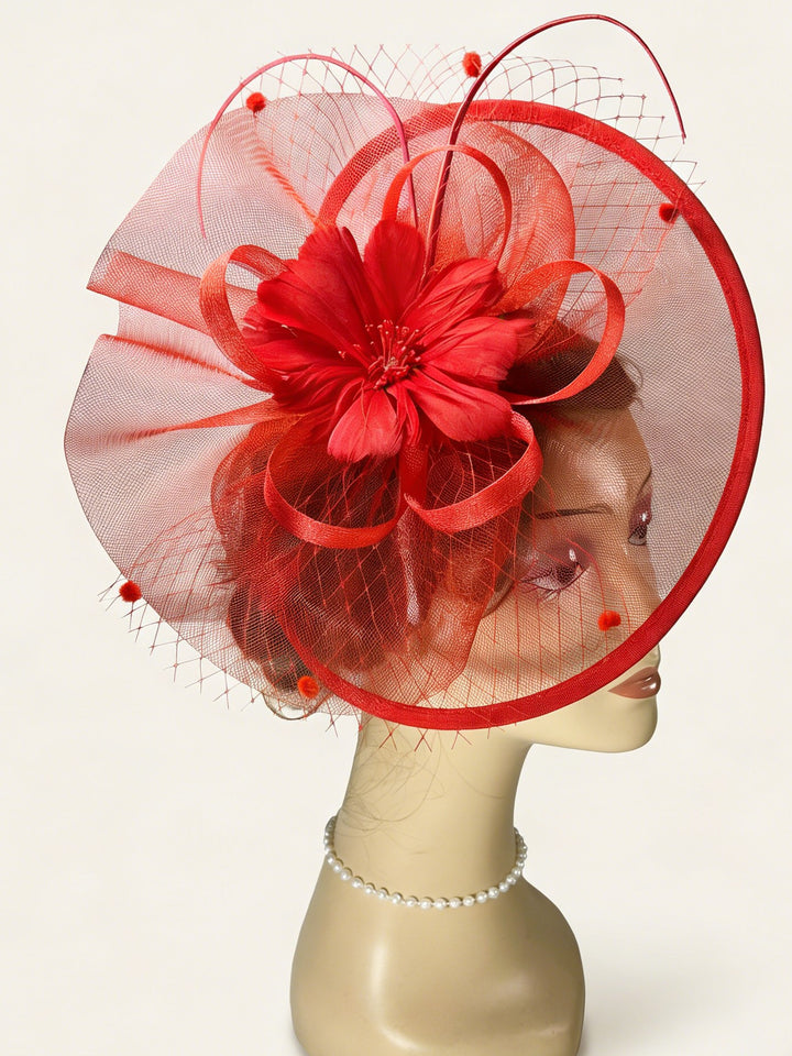 Elegant Fascinator Garden Wedding