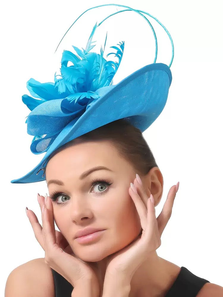 Unique Polyester Wedding Tea Party Fascinators  Feather Bowknot Headpiece