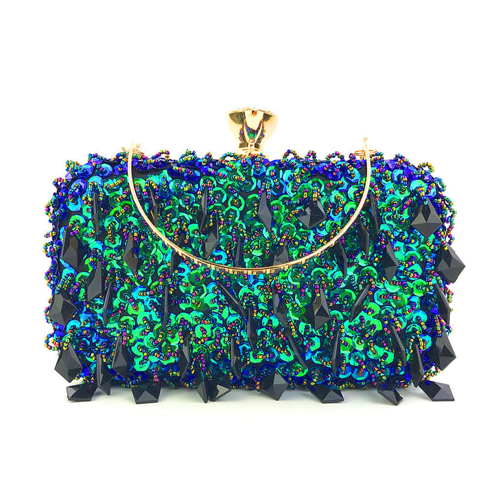 Imitation Diamond Sequins Hand Clutch Bags