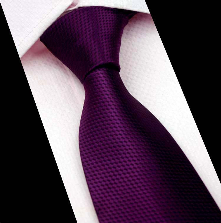 Men's Business Formal Evening Solid Colour Tie