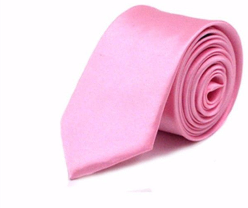 Men's Business Polyester Solid Colour Tie