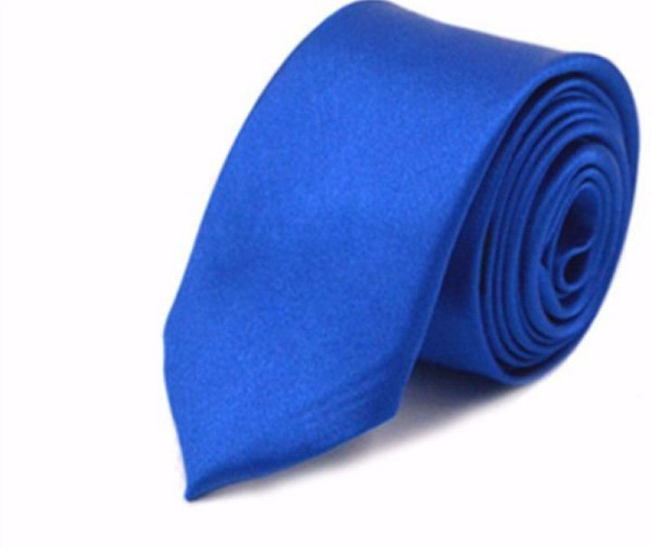 Men's Business Polyester Solid Colour Tie