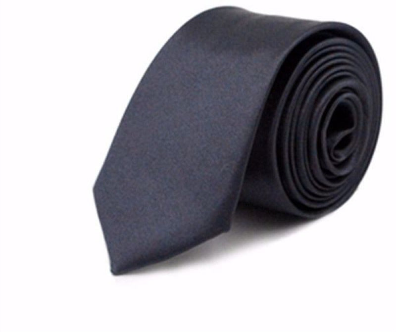 Men's Business Polyester Solid Colour Tie